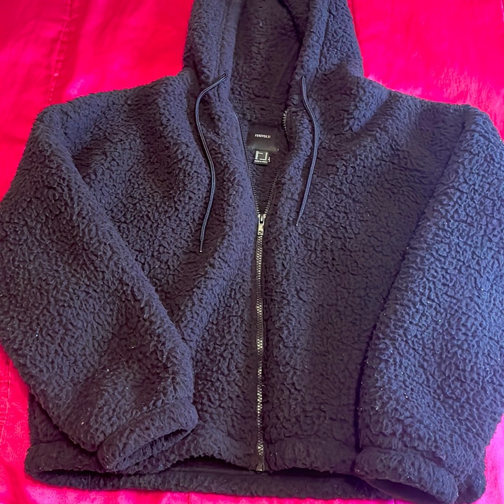 Forever 21 Fur Hoodie
